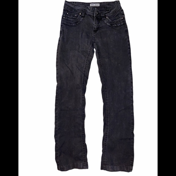 Suko Jeans Denim - Black straight cut Suko Jeans